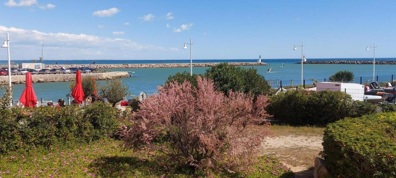 T3 Carnon, 1Ere Ligne 50M Plage Terrasse Parking モーギオ エクステリア 写真